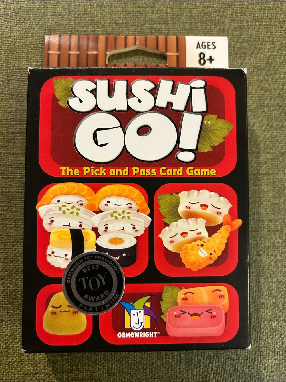 Sushi Go! Card Game - Black & Red